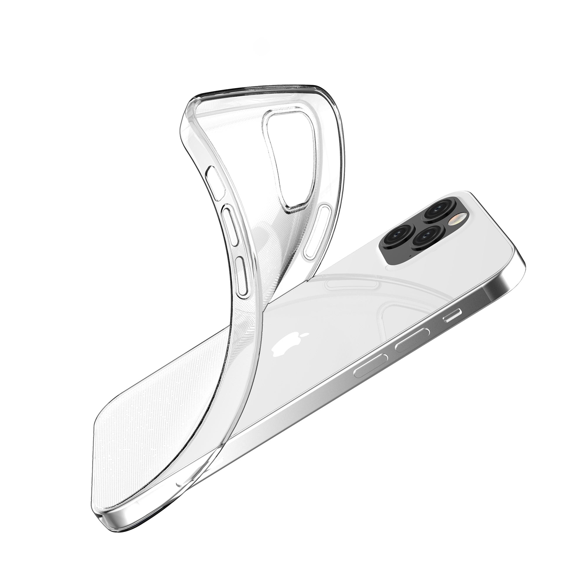 HD Clear Soft Phone Case Cover for Apple iPhone 12 HD Clear Soft Phone Case Cover for Apple iPhone 12